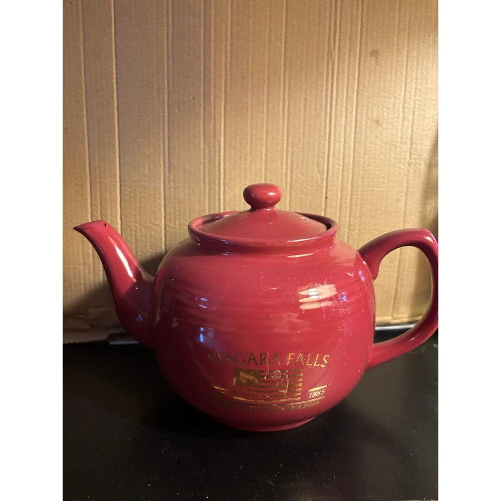 Ceramic Teapot with Lid – 2‑Cup – Niagara Falls Canada